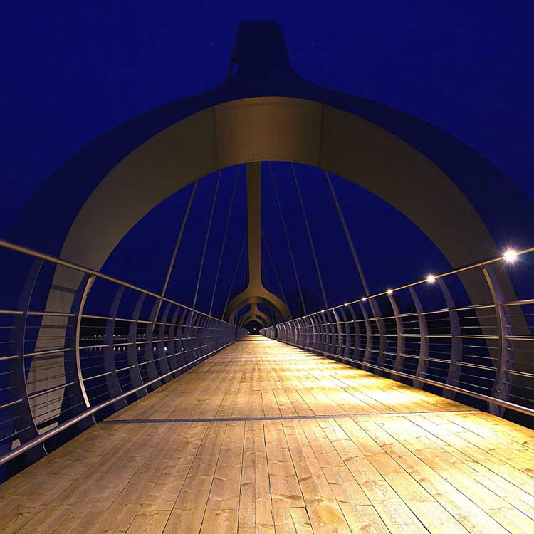 Sölvesborg Bridge handrail