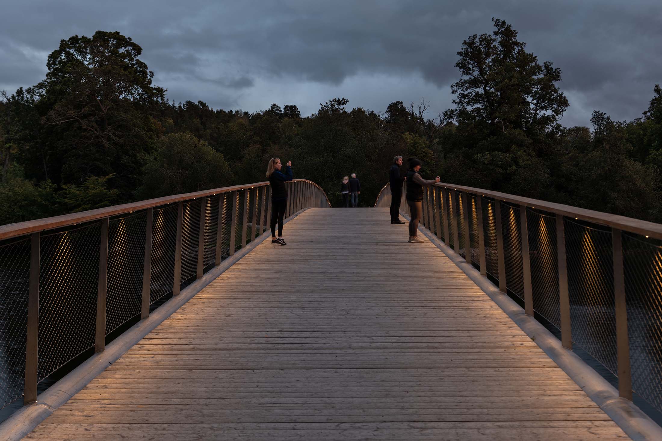 Folke Bernadottes Bridge, Stockholm. Photo by Lasse Olsson